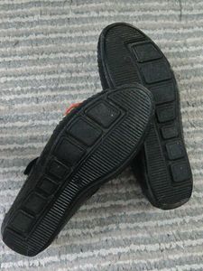 Men's Black Leather Sandals