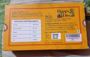Gift Hamper Box Cracker Chocolate Diwali C