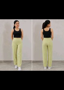 Wide Leg Linen High waist Pants