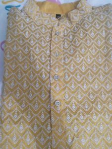 Elegant Yellow Kurta ✨✨✨✨