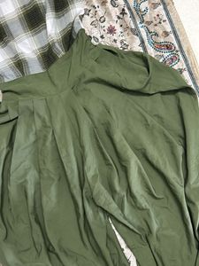Green Dhoti Kurta Set