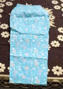 Blue patterned baby shirt