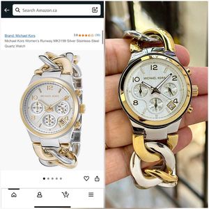 Elegant Gold Michael Kors Watch
