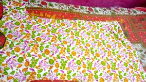 Floral Print Kurta