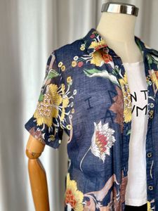 🚀🚀24Hrs EOS SALE🚀🚀Faux 2Pc Floral Print Top
