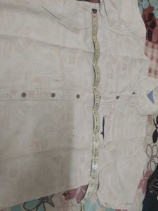 Men's Printed Casual 2half 1full shirt