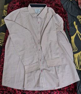 NEW PLUS SIZE Men's Checkered Formal Shirt