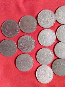 Coins 1₹ Hyderabad, Mumbai Mix Coin