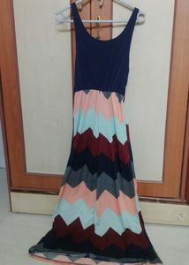 Boho Chevron Maxi Dress