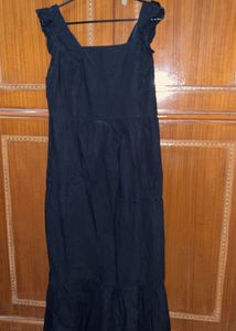 Classic Black Midi Dress
