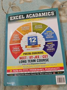 Excel Acadamics Biology Study Material