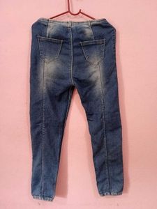 Blue Wash Denim Jeans