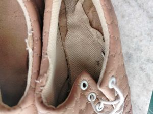 Quilted Brown Casual Shoes