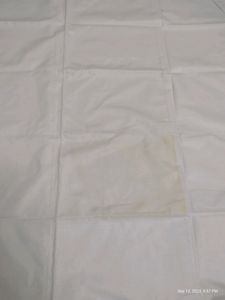 Pure White Popline Cotton Material 2mtr