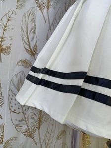 🌼Pleated Tennis Skirt with Black Stripes🌼