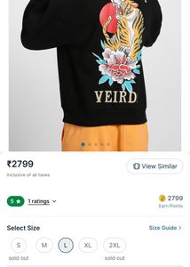 Veirdo Brand Hooded Pullover