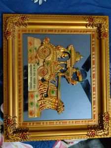 Decorative Golden Lord Krishna Frame
