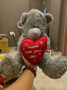 Me To You Bear with Heart Pillow