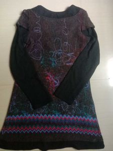 Sparkling Embellished Tunic Top