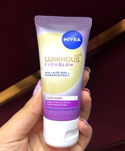 Nivea Luminous Even Glow Face Wash