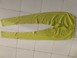 Comfortable &amp; Stylish Lime green colour Leggings