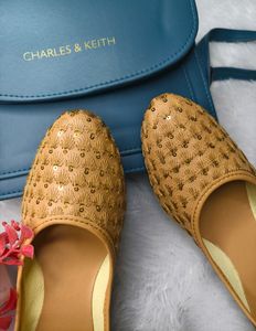 Brand New Embellished Jutti