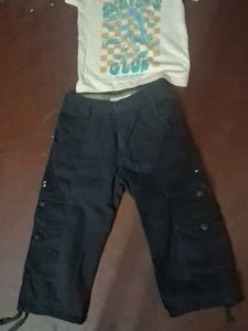 Boys Skater Club T-shirt &amp; Cargo Pants Set