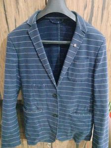 Striped Casual Blazer
