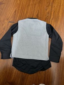 Boys' Formal Vest &amp; Shirt Set (5yrs)