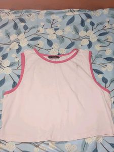 Cute Pink Sleeveless Top