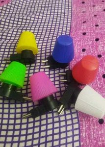Colorful Night Lamp Plugs (Set of 6)