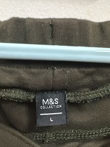 Dark Green Flared Pants