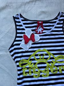 Disney Striped Graphic Tank Top