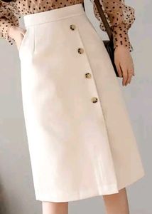 Elegant Beige Skirt