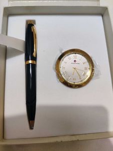 Sheaffer Pen and Desk Clock Set