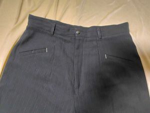 Black Straight Fit Trouser/Pant