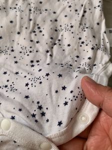 Cute Star Print Baby Bodysuits