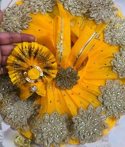 Laddu Gopal Fancy Dress Pagdi Size 8,9,10,11
