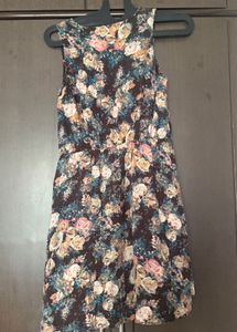 Chic Floral Print Wrap Dress