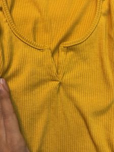 Mustard Long Sleeve Top