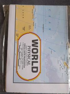 NDIA Physical Map - Geography Educational