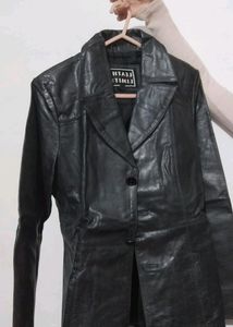Black Leather Coat/Jacket