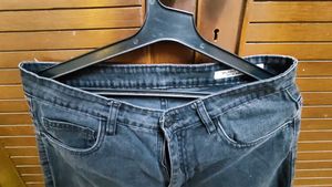 Women's Black Wide-Leg Jeans