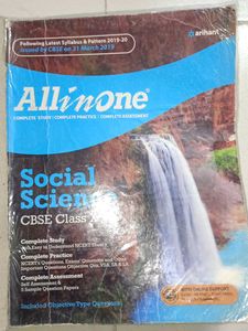 All in One Social Science CBSE Class 10 GUIDE