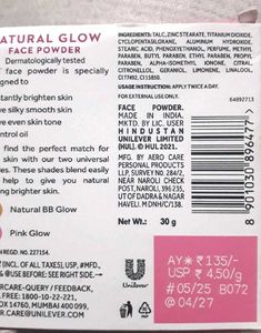 POND's Natural Glow Face Matte Powder For Normal