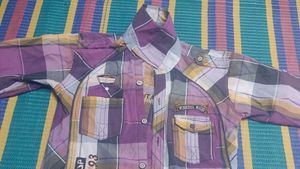 Stylish Plaid Short Sleeve Shirt