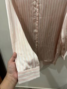Striped Button-Down Shirt