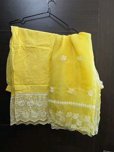 🐤Beautiful Yellow 3 Piece Anarkali Set🐤