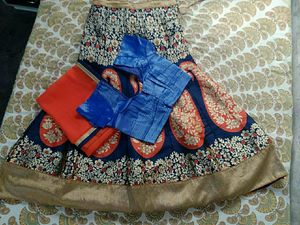Lahenga, Odhani And Blouse