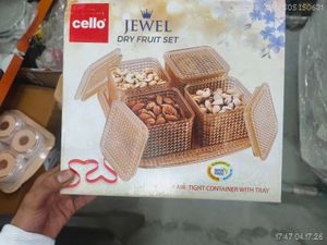 Cello Jewel Dry Fruit Set